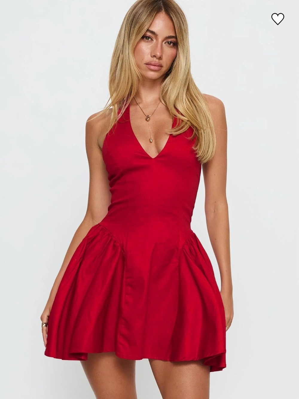 Princess Polly Karisse Halter Mini Dress